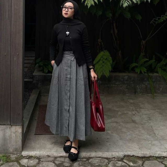 Padu-padan Outer dan Kerudung
